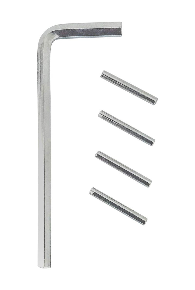 Hinge Outlet Spring Hinge Tension Pin Replacement Kit with Hex Wrench - 4 Pack - Image 1